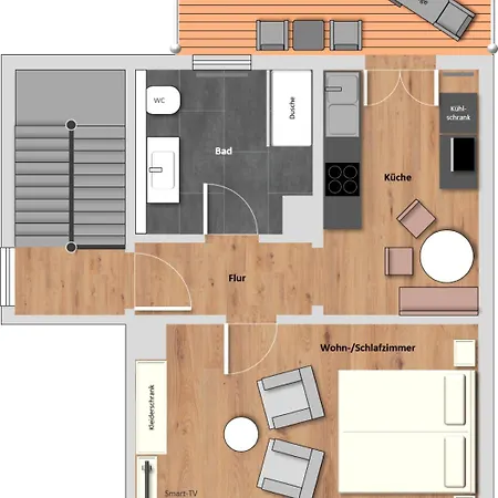 Appartement Schlossblick - Location Idar-Oberstein