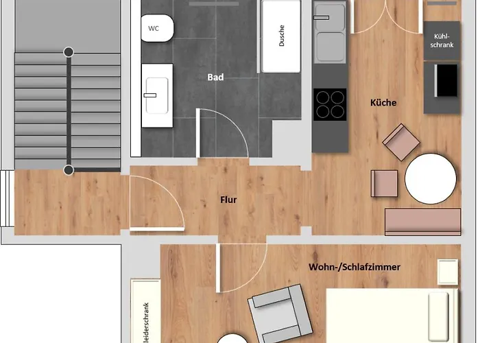 Appartement Schlossblick - Location Idar-Oberstein